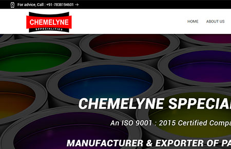 Chemelyne Sppecialities Website