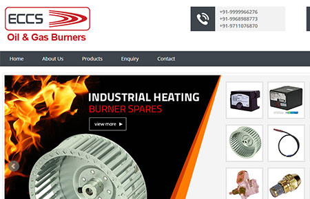 ECCS Burners Website