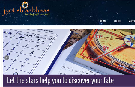 Jyotish Aabhaas Website