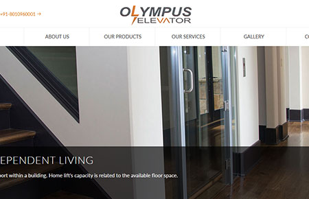 Olympus Elevator Website