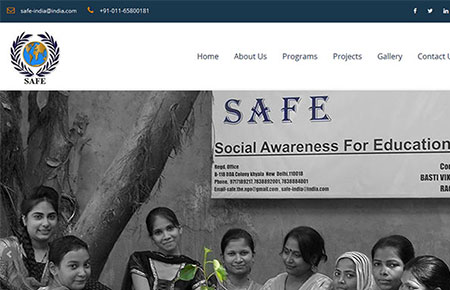 SAFE NGO Website