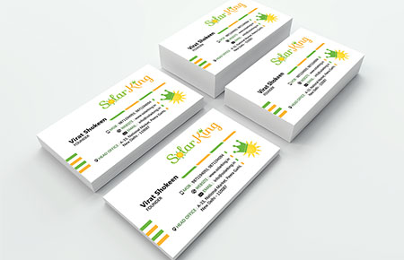 Solar King Business Card