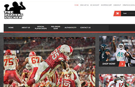 The Players Locker Website