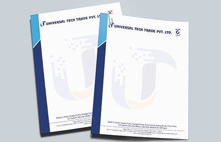 Universal Tech Trade Letterhead